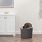 IRIS USA Large Stylish Round Top Entry Cat Litter Box with Scoop